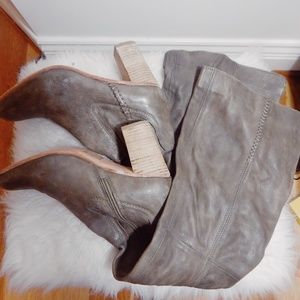 Free People Jack Over the Knee Boots Tan